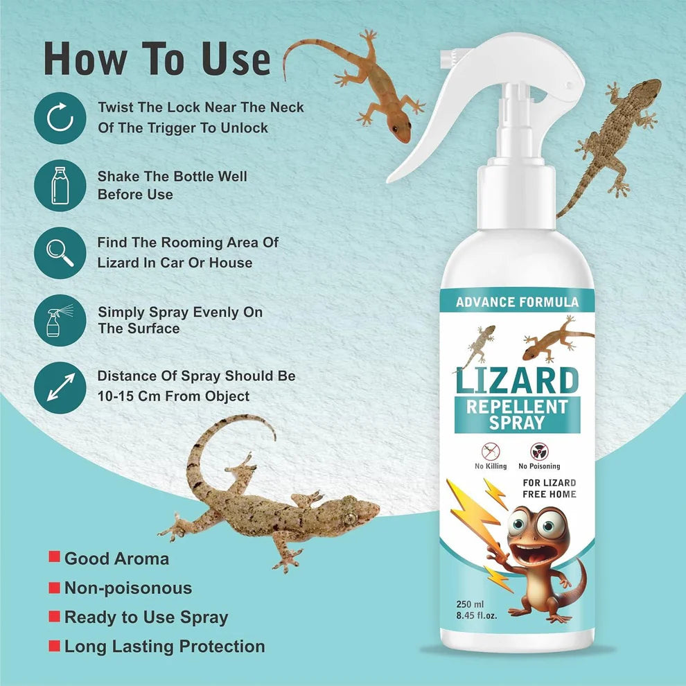 Lizard Repellent Spray (BUY1 GET 1 FREE)