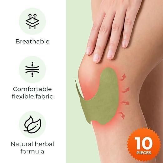Pain Relief Knee & Body Patches (Pack of 10, 20, 30)