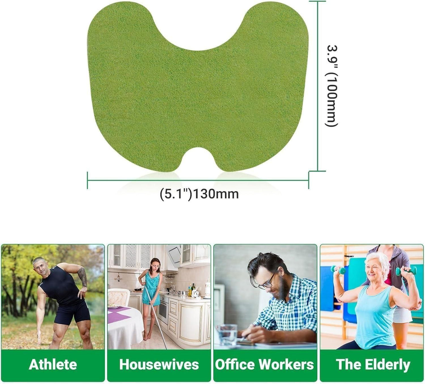 Pain Relief Knee & Body Patches (Pack of 10, 20, 30)
